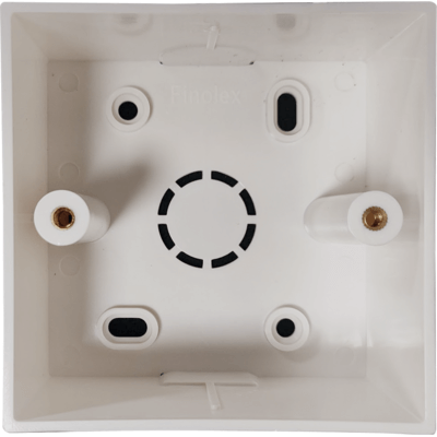 2 Module Surface Plastic Box